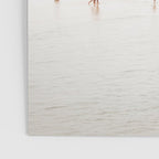 At The Beach (two) - minimal beach series - ocean sea photography by Ingrid Beddoes Poster Gallery Image 3