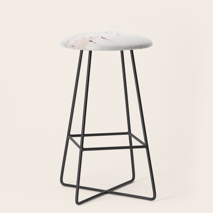 At The Beach (two) - minimal beach series - ocean sea photography by Ingrid Beddoes Stool Gallery Image 1