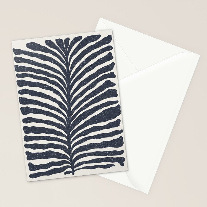 Blue Plant #1 Stationery Card Gallery Image 2