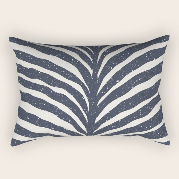 Blue Plant #1 Rectangular Pillow Gallery Image 1