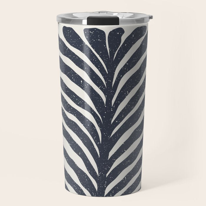 Blue Plant #1 Travel Mug Gallery Image 1