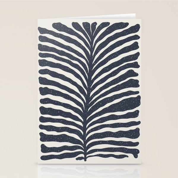 Blue Plant #1 Stationery Card Gallery Image 2