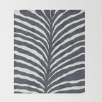 Blue Plant #1 Throw Blanket Gallery Image 2