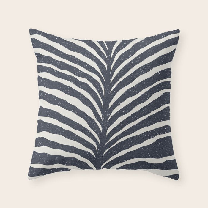 Blue Plant #1 Throw Pillow Gallery Image 1