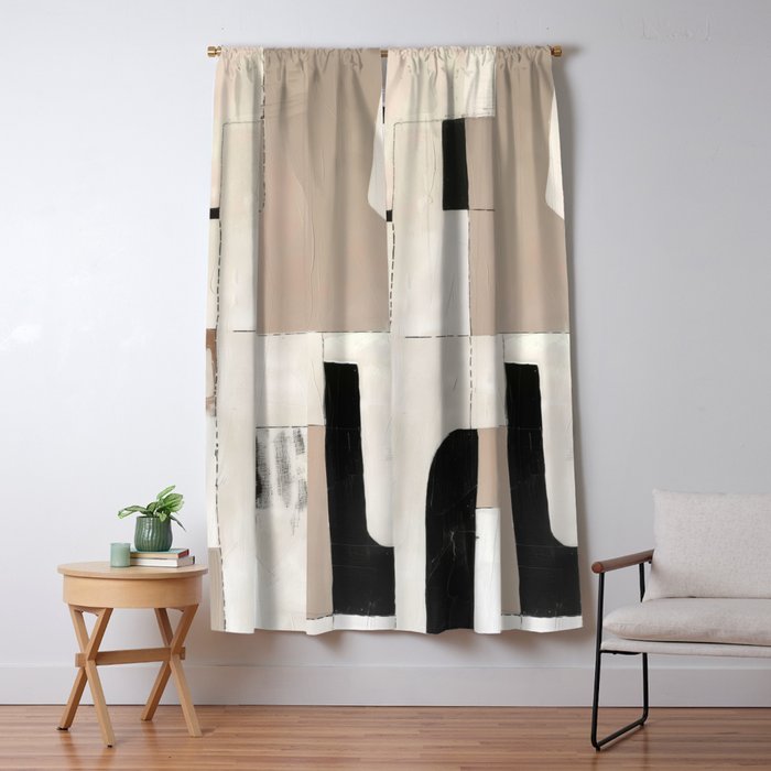 Silent Forms 2 Window Curtain Gallery Image 5