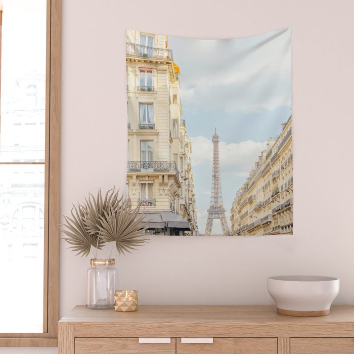 Take Me To Paris - Travel Photography Wall Tapestry Gallery Image 2