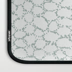 Abstract organic dots - dusty mint - pastel muted green pattern Laptop Sleeve Gallery Image 3