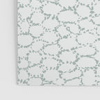 Abstract organic dots - dusty mint - pastel muted green pattern Poster Gallery Image 3