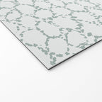 Abstract organic dots - dusty mint - pastel muted green pattern Welcome Mat Gallery Image 2