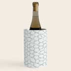 Abstract organic dots - dusty mint - pastel muted green pattern Wine Chiller Gallery Image 2