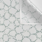 Abstract organic dots - dusty mint - pastel muted green pattern Wall Tapestry Gallery Image 3