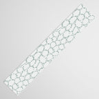 Abstract organic dots - dusty mint - pastel muted green pattern Table Runner Gallery Image 3