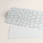 Abstract organic dots - dusty mint - pastel muted green pattern Wrapping Paper Gallery Image 2