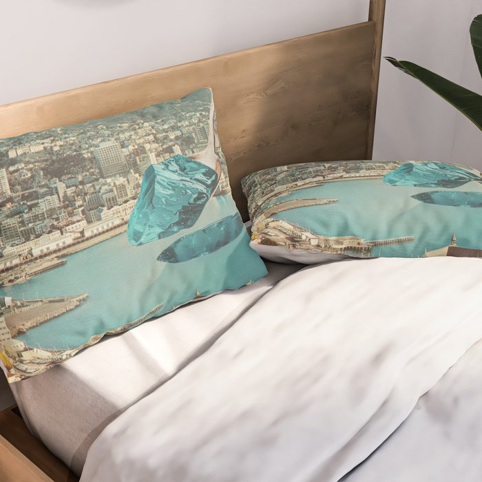 Jello Bay - Jelly Seaside Pillow Sham Gallery Image 2
