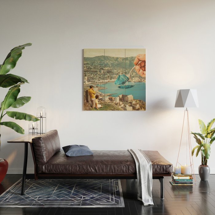 Jello Bay - Jelly Seaside Wood Wall Art Gallery Image 2