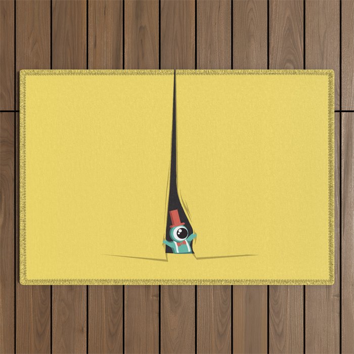 Peek show! Outdoor Rug Gallery Image 1