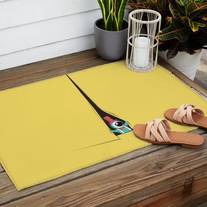 Peek show! Outdoor Rug Gallery Image 2