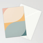 Almond Abstract XIII Stationery Card Gallery Image 2