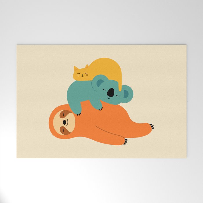 Being Lazy Welcome Mat Gallery Image 1