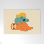 Being Lazy Welcome Mat Gallery Image 1