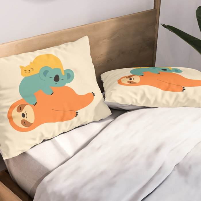 Being Lazy Pillow Sham Gallery Image 2