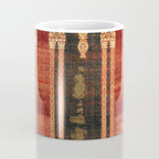16th Century Carpet with Triple-Arch Design Turkish Print Coffee Mug Gallery Image 4