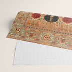 16th Century Carpet with Triple-Arch Design Turkish Print Wrapping Paper Gallery Image 2
