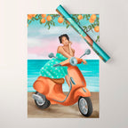 Seaside Reverie Wrapping Paper Gallery Image 1