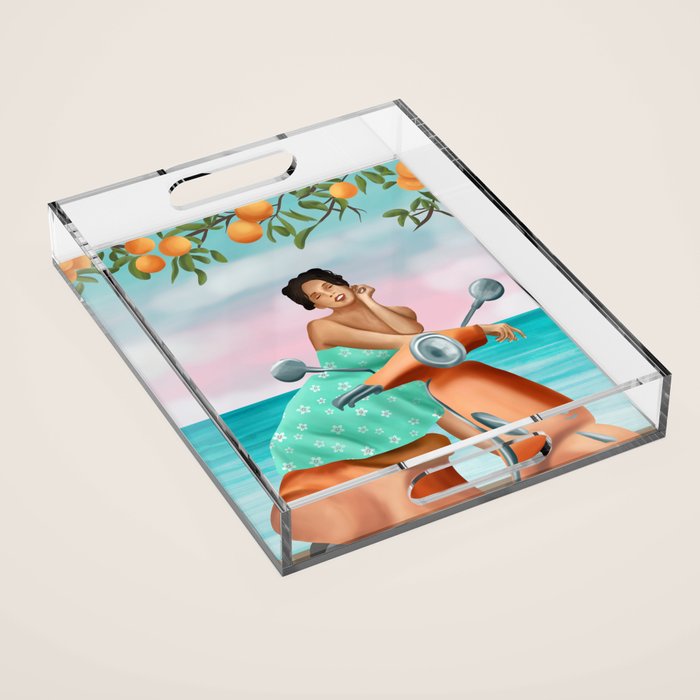 Seaside Reverie Acrylic Tray Gallery Image 1