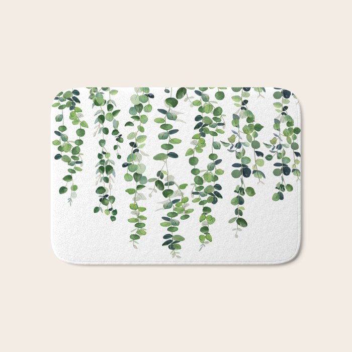 Eucalyptus Garland  Bath Mat Gallery Image 1