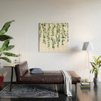 Eucalyptus Garland  Wood Wall Art Gallery Image 2