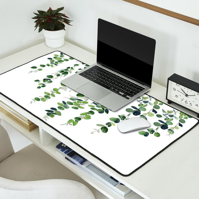 Eucalyptus Garland  Desk Mat Gallery Image 2