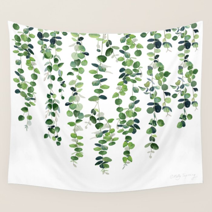 Eucalyptus Garland  Wall Tapestry Gallery Image 4