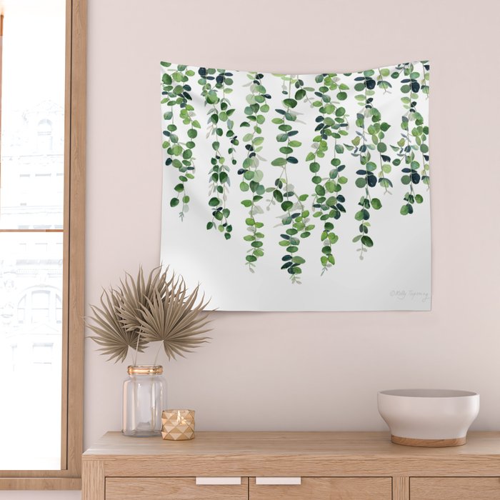 Eucalyptus Garland  Wall Tapestry Gallery Image 2