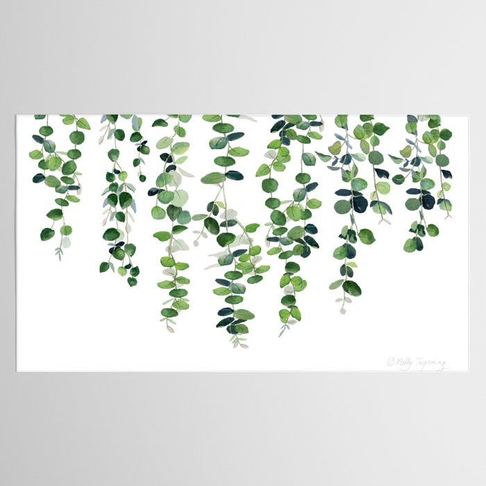 Eucalyptus Garland  Tablecloth Gallery Image 2
