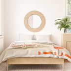 Southern France Beach Photography, Retro Beach Umbrellas, Monaco Beach Pastel Photography, Cote d'Azur France, French Riviera Print Duvet Cover Gallery Image 3