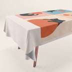 Cat and Sun 2x2 Tablecloth Gallery Image 1