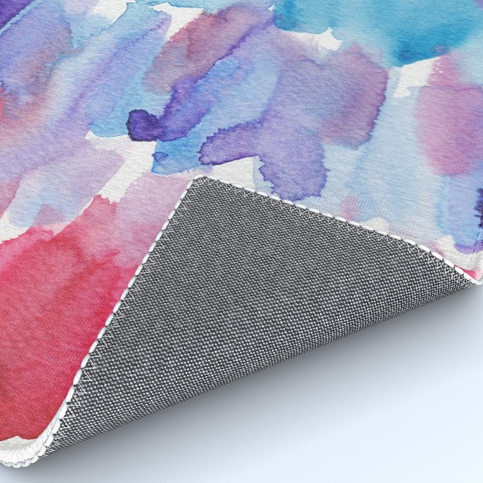 15  Watercolor November 2021 211130 Painting Valourine Original Design Color Bright Modern Contemporary  Rug Gallery Image 4