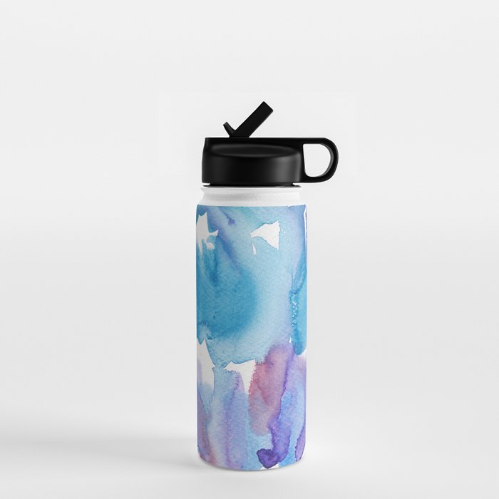 15  Watercolor November 2021 211130 Painting Valourine Original Design Color Bright Modern Contemporary  Water Bottle