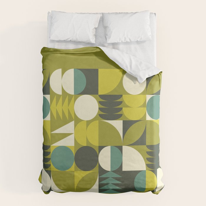 Vintage Geometric 01D Duvet Cover Gallery Image 6