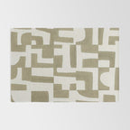 Sage Green Puzzle Rug Gallery Image 2