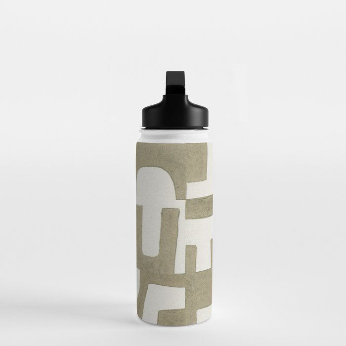 Sage Green Puzzle Water Bottle Gallery Image 3
