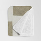 Sage Green Puzzle Throw Blanket Gallery Image 3