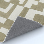 Sage Green Puzzle Rug Gallery Image 4