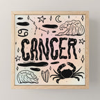 Celestial Cancer Mini Art Print Gallery Image 1