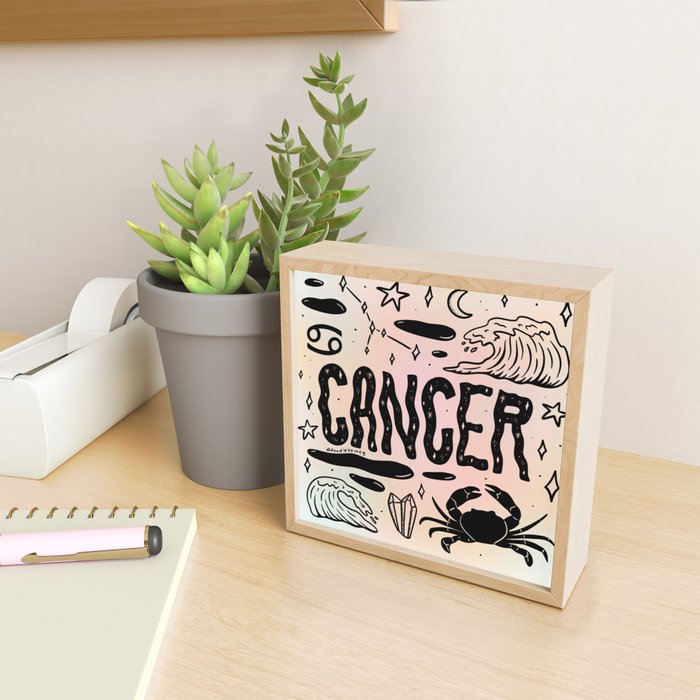 Celestial Cancer Mini Art Print Gallery Image 2