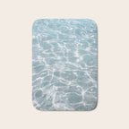Crystal Clear Blue Water Photo Art Print | Crete Island Summer Holiday | Greece Travel Photography Bath Mat Gallery Image 1