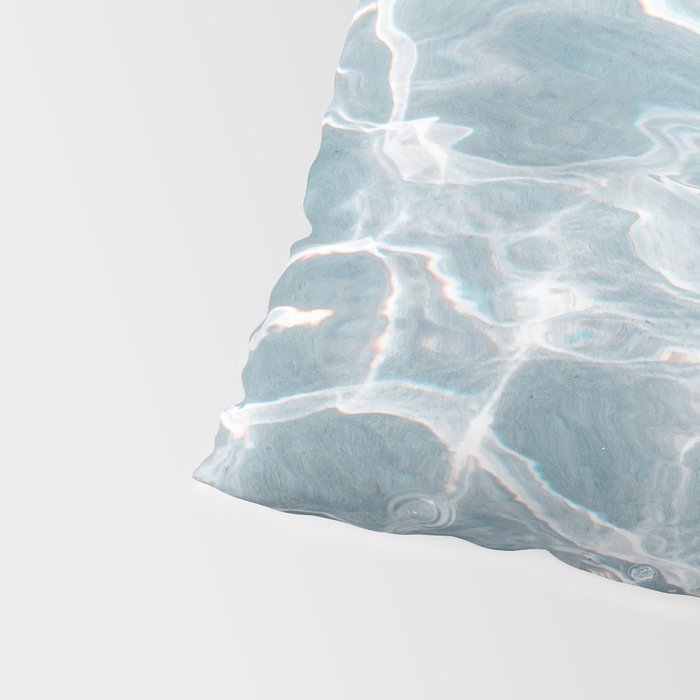 Crystal Clear Blue Water Photo Art Print | Crete Island Summer Holiday | Greece Travel Photography Pillow Sham Gallery Image 4