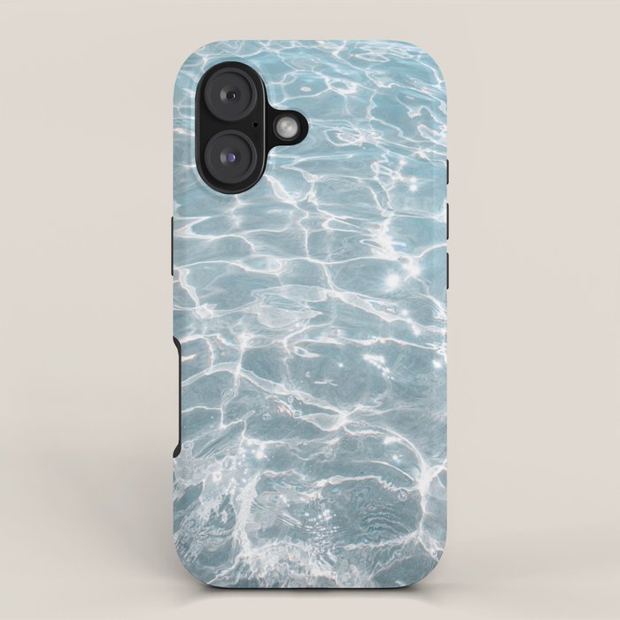 Crystal Clear Blue Water Photo Art Print | Crete Island Summer Holiday | Greece Travel Photography iPhone Case Gallery Image 1