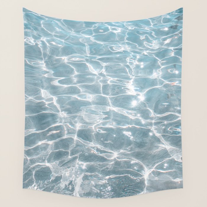 Crystal Clear Blue Water Photo Art Print | Crete Island Summer Holiday | Greece Travel Photography Wall Tapestry Gallery Image 4